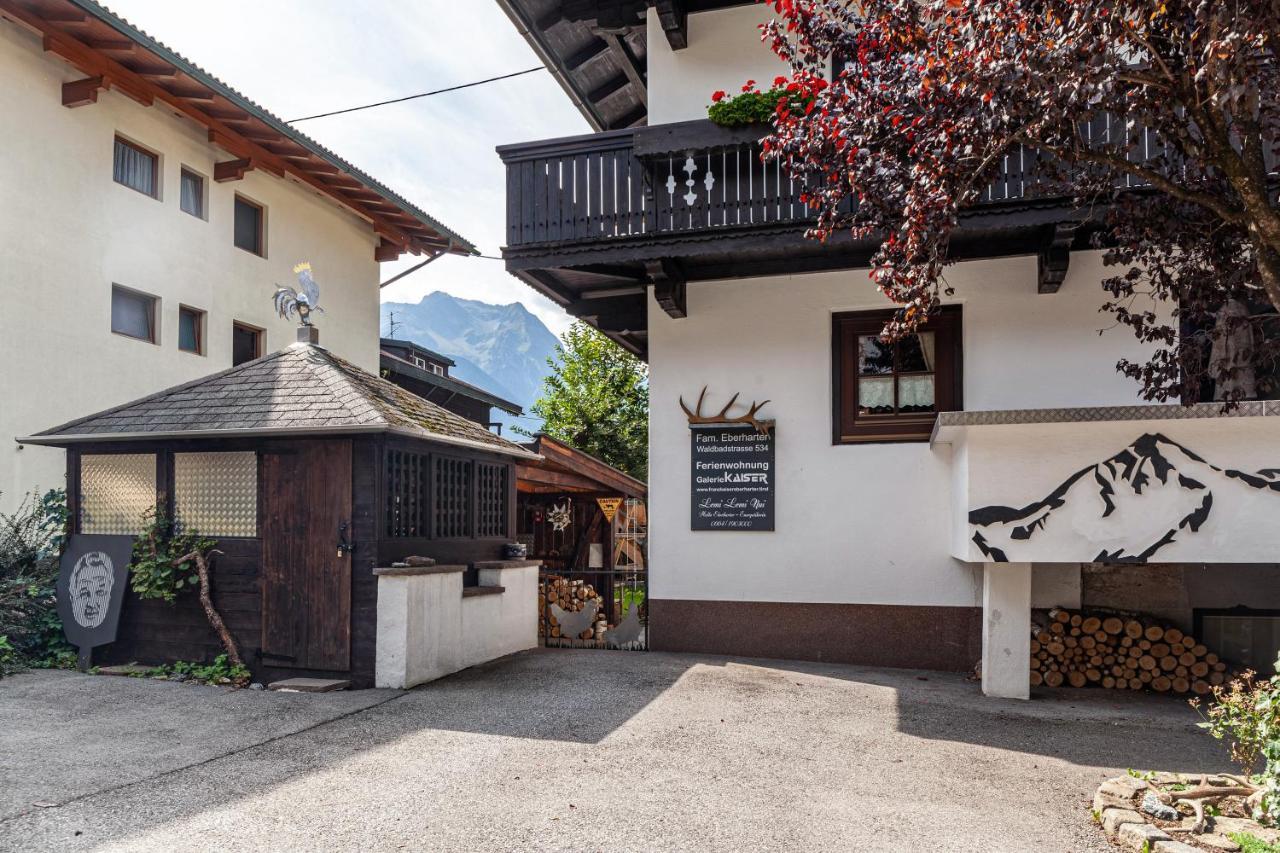 Ferienwohnung Galerie Kaiser Mayrhofen Exteriér fotografie